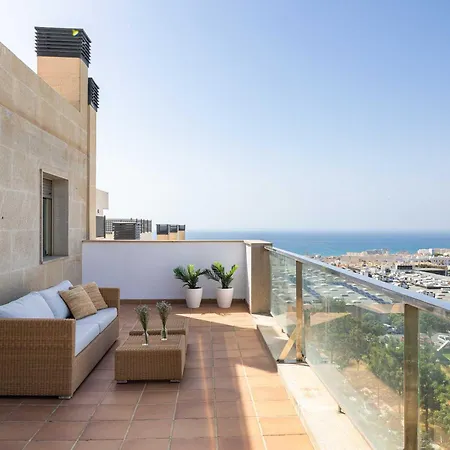 Elegant 3br Penthouse With Sea View Pool & Garden Torremolinos